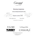 Elektroninis Dovanų Čekis - 50eur