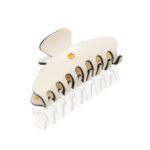 Balmain Hair E Pince a Cheveux M White/Black - plaukų segtukas