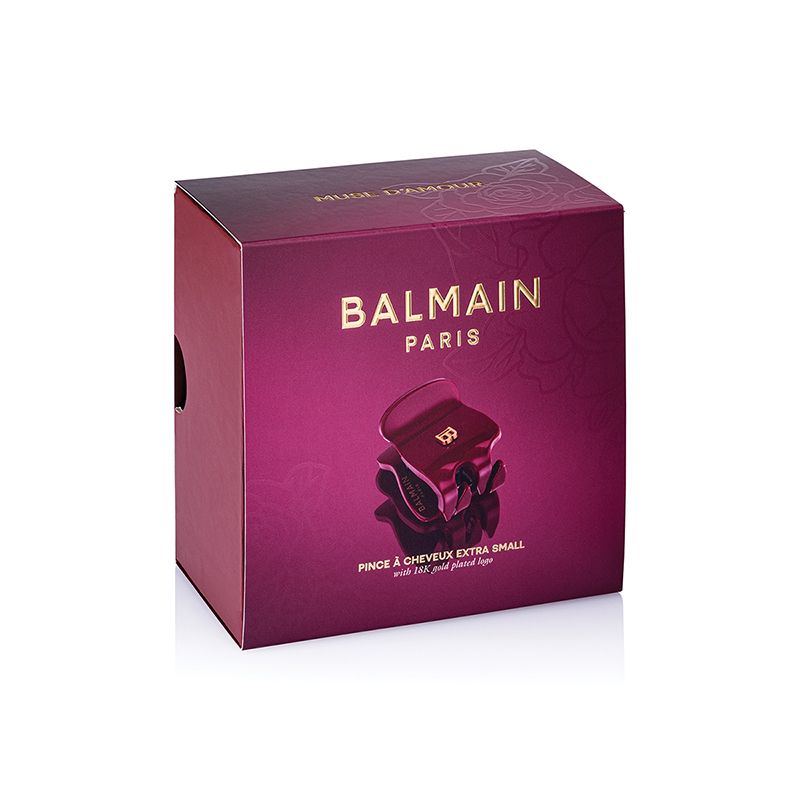 balmainhair_limited_edition_pince____cheveux_extra_small_velvet_burgundy_c1_25__4005 Balmain Hair Pince à Cheveux Velvet Burgundy XS - plaukų segtukas - Image 2
