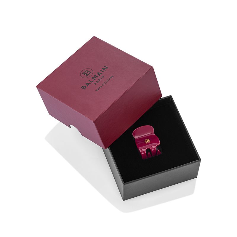 balmainhair_limited_edition_pince____cheveux_extra_small_velvet_burgundy_c1_25__9ce8 Balmain Hair Pince à Cheveux Velvet Burgundy XS - plaukų segtukas - Image 3