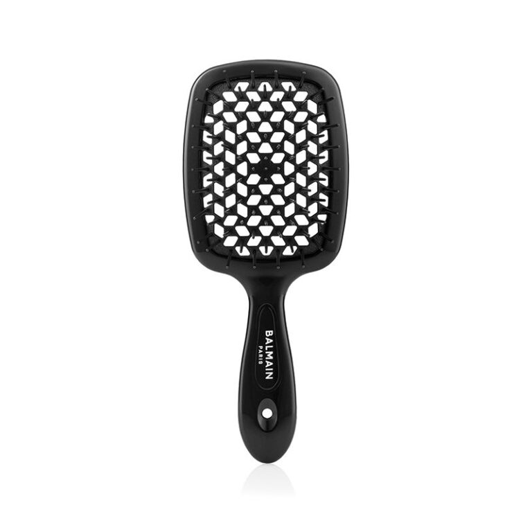 balmainhair_tools_detanglingbrush_black_front_tl_bc_b_det_800x800_8441-768x768 Balmain Detangling Brush Black - juodas plaukų šepetys - Image 1