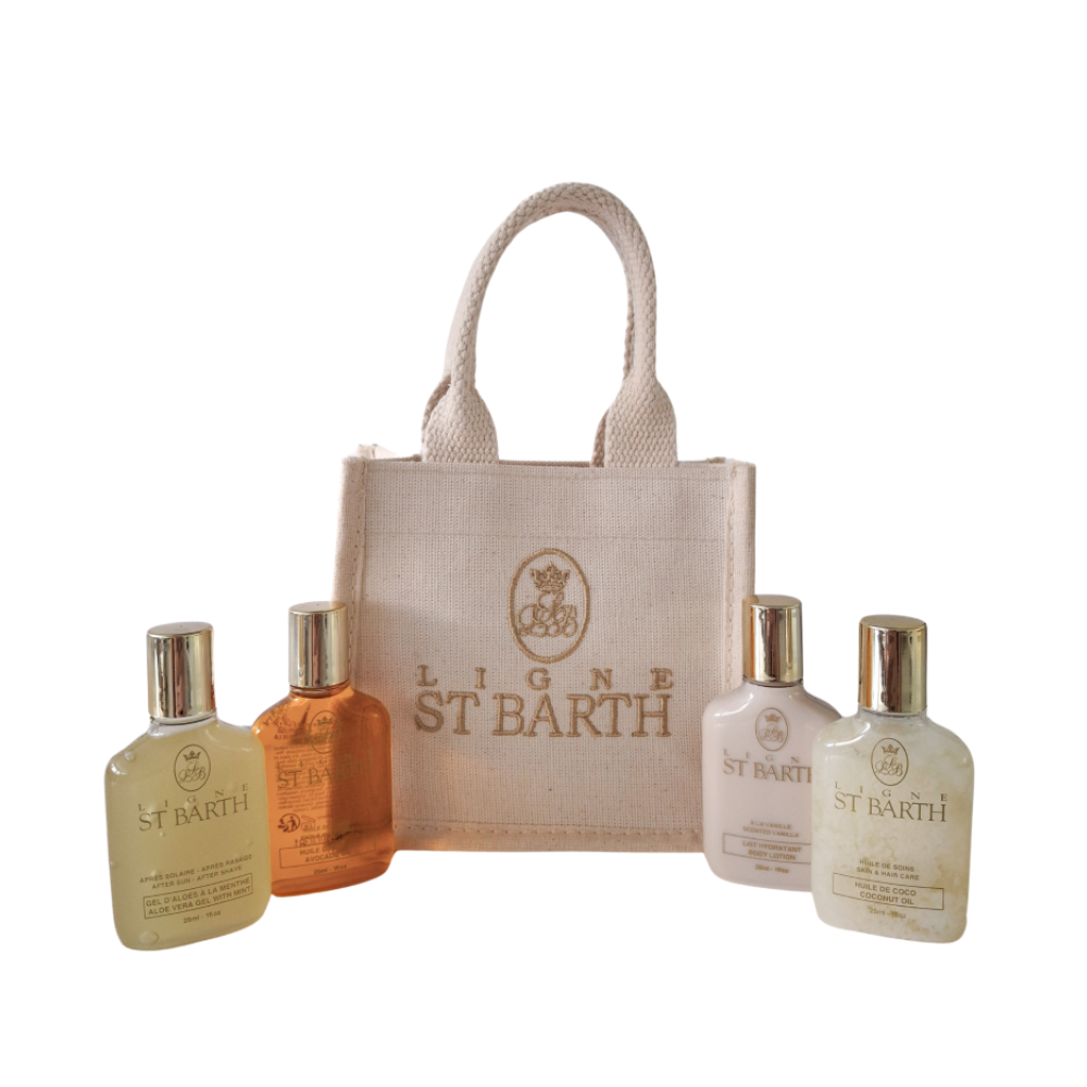 Ligne_St_Barth_Cotton_bag_with_4_Mignon_formulas_medvilninis_maišelis_su_4_Mignon_formulėmis Ligne St Barth Cotton bag with 4 Mignon formulas - medvilninis maišelis su 4 Mignon formulėmis - Image 1