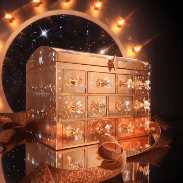 Charlotte's Beauty Treasure Chest 12 Door Beauty Advent Calendar - lobių skrynia - grožio advento kalendorius - Image 4