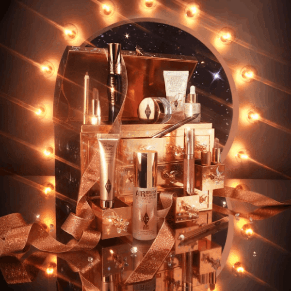 Charlotte's Beauty Treasure Chest 12 Door Beauty Advent Calendar - lobių skrynia - grožio advento kalendorius