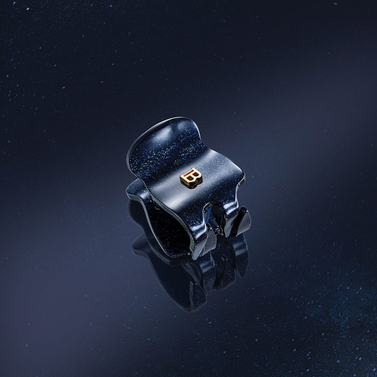 Balmain Hair Limited Edition Muse de la Fête Pince à Cheveux Extra Small Cosmic Sapphire -  plaukų segtukas - Image 2