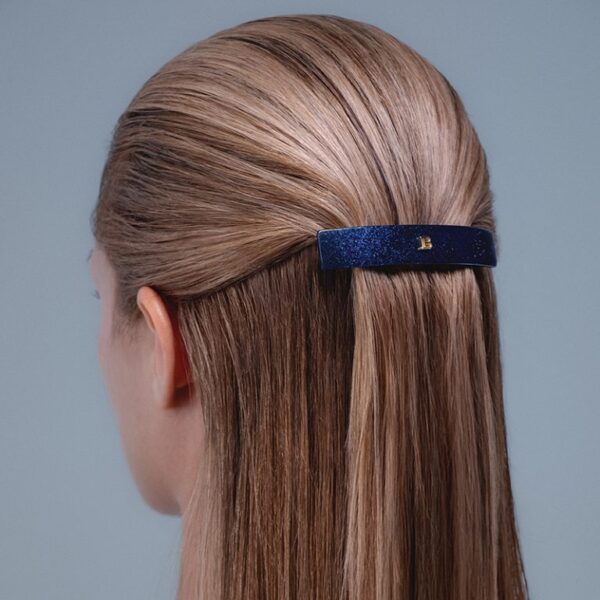 Limited Edition Muse de la Fête Barrette Pour Cheveux Medium Cosmic Sapphire - plaukų segtukas - Image 3