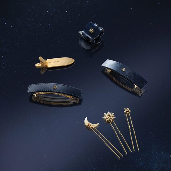 Balmain Hair Cosmic Sapphire L - odinis plaukų segtukas - Image 3