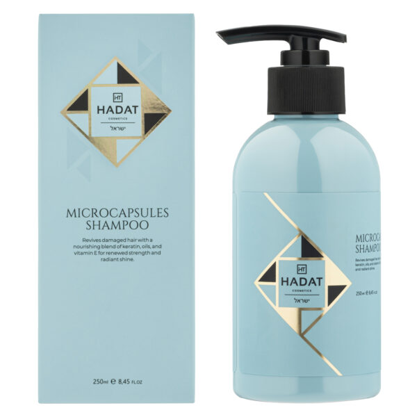 Hadat Cosmetics Microcapsules Shampoo - mikrokapsulės šampūnas 250 ml - Image 2