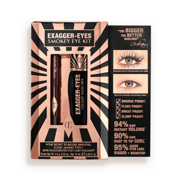 Charlotte Tilbury Exagger-Eyes Smokey Eye Kit - dūminio akių makiažo rinkinys - Image 2