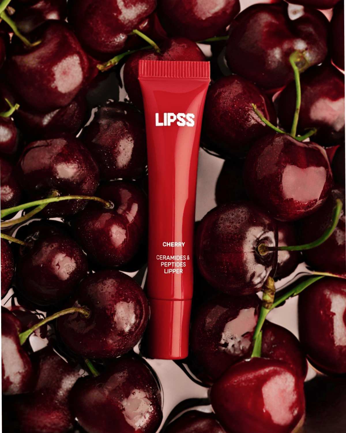 1_cherry-min Lipss Lipper Lip Gloss Cherry - lūpų blizgesys - Image 1