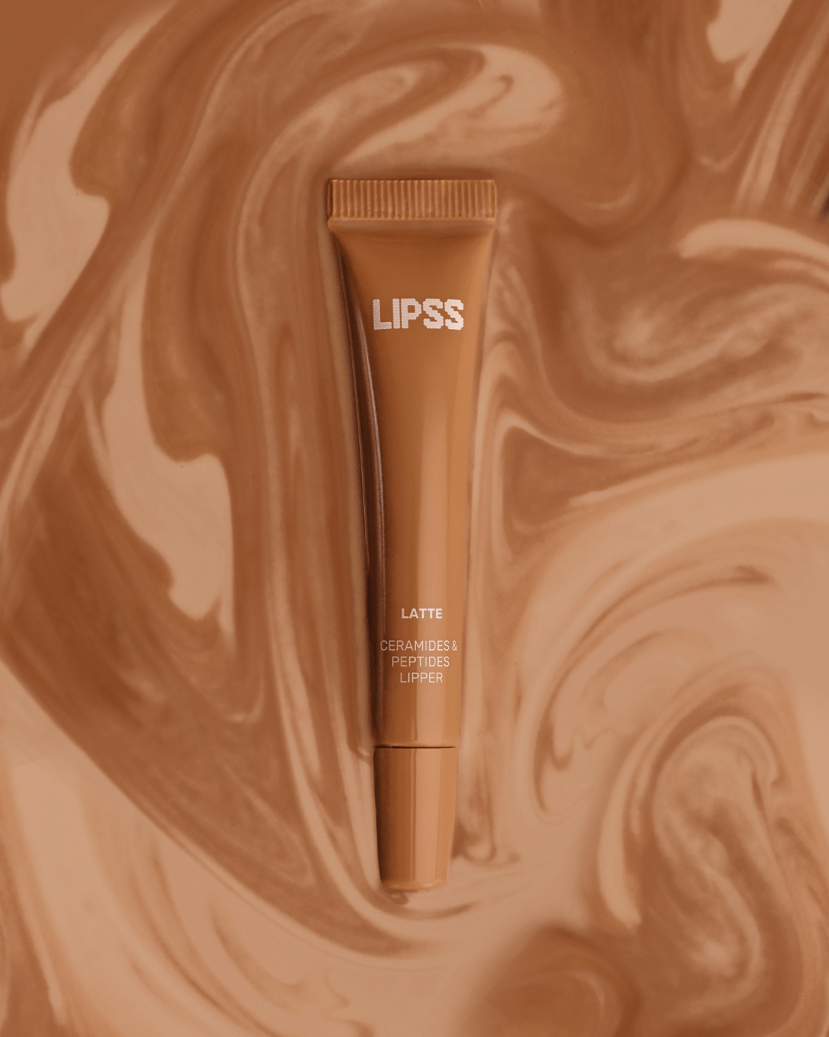 1_latte-min Lipss Lipper Lip Gloss Latte - lūpų blizgesys - Image 1