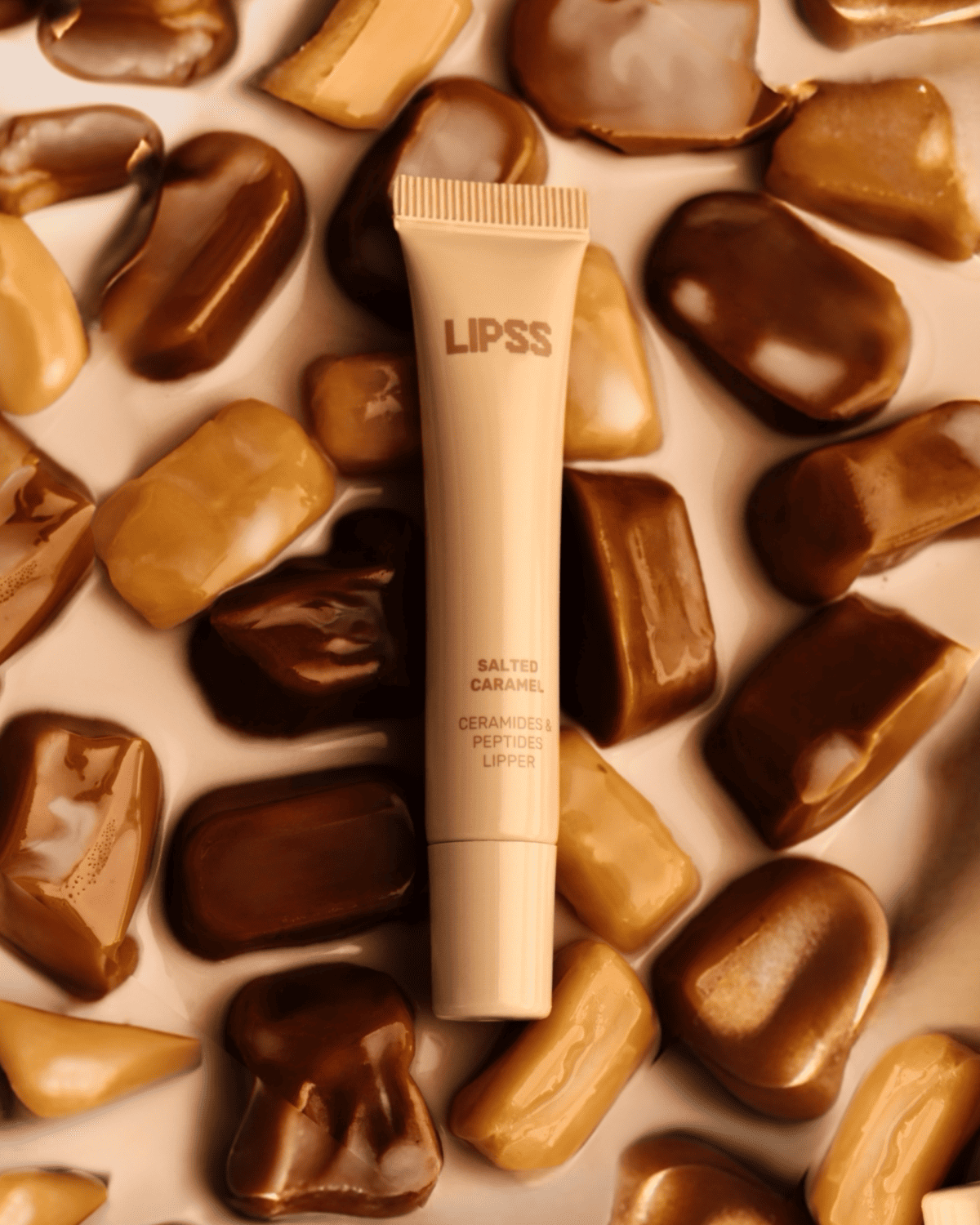 1_saltedcaramel Lipss Lipper Lip Gloss Salted Caramel - lūpų blizgesys - Image 1