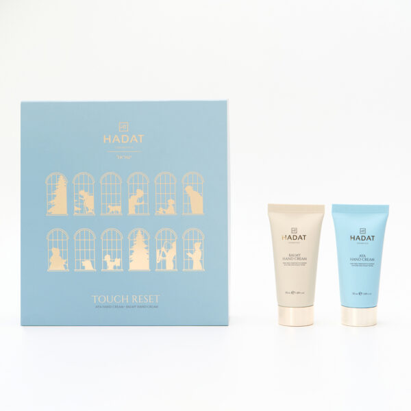 Hadat Cosmetics Touch Reset - rankų kremų rinkinys švelnumo atgaiva