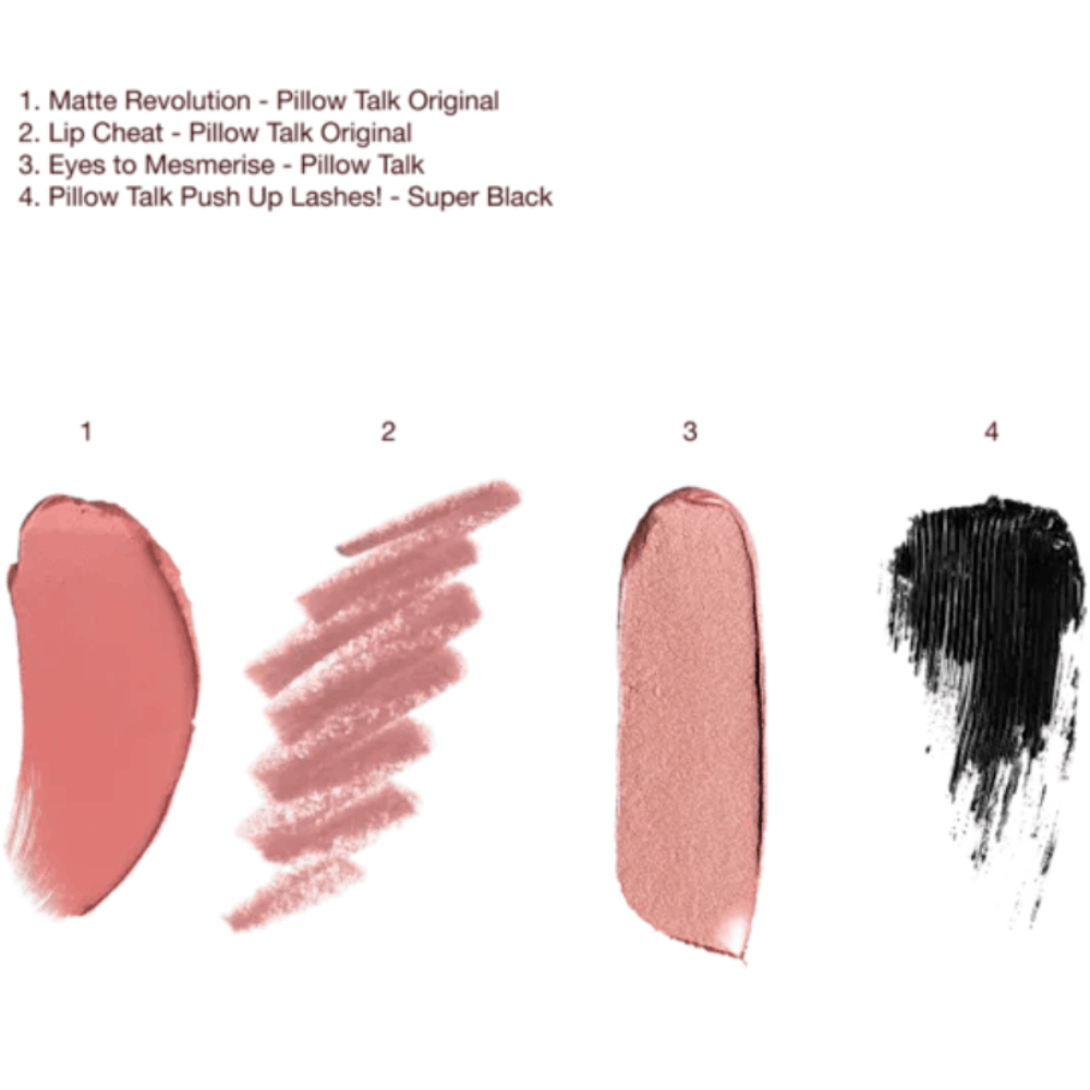 Charlotte Tilbury Pillow talk icons on the go Lip & eye kit - kelioninis rinkinys lūpoms ir akims - Image 7