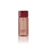 Gisou Glazed Cherry hair and body mist bottle with pink cap and rose-gold body.